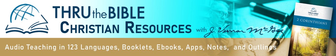 Thru the Bible Resources Online and on Paper